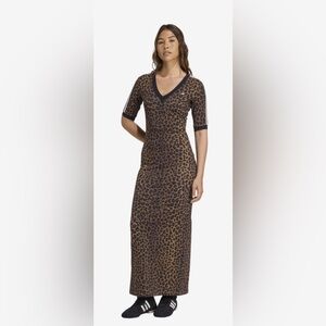 ISO ADIDAS Leopard Print Dress L-XL